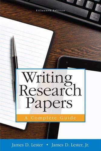 Writing Research Papers: A Complete Guide, 15th Edition - Paperback - VERY GOOD