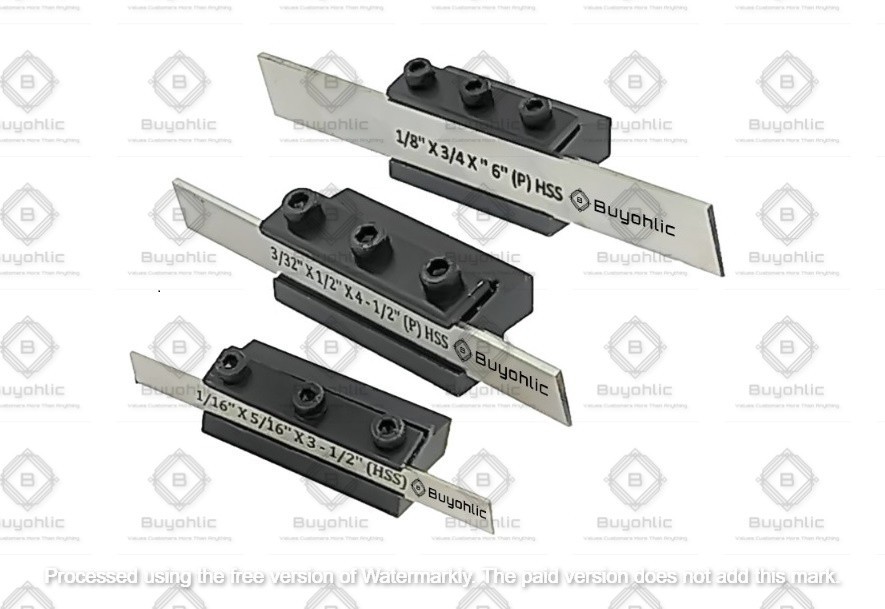 Non- Adjustable T-Parting Cut off Holder with Blade for Lathe Machine-USA STOCK
