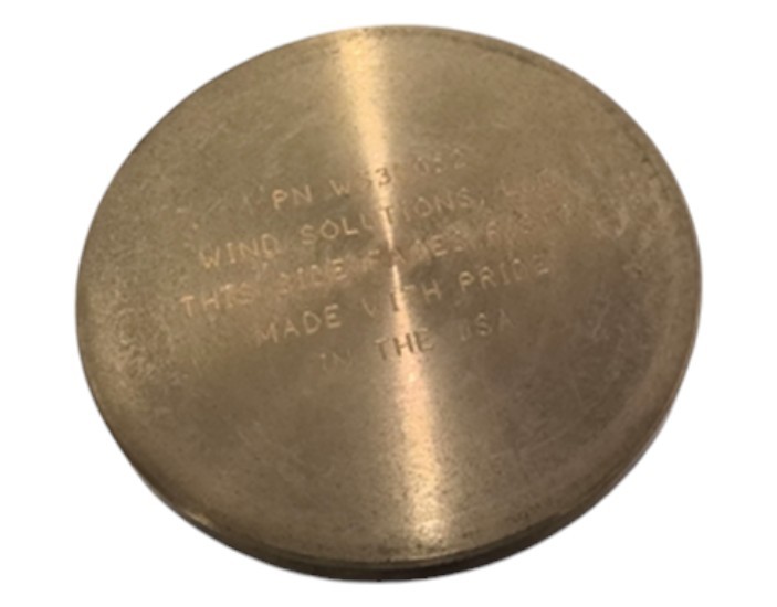 VESTAS YAW PUCK D80X7 BRONZE 29087054 NEW OEM 29087054