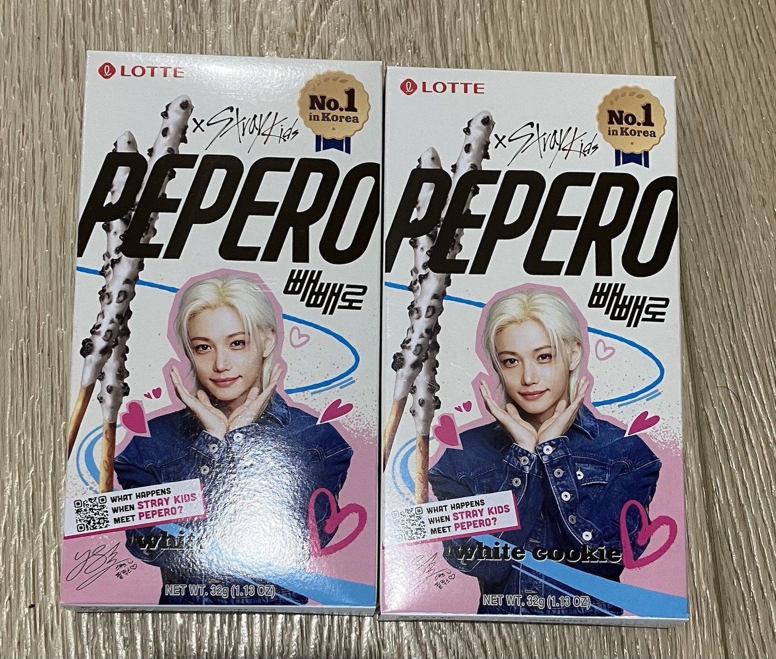 Stray Kids Pepero Single Boxes (One Box) Choose Member
