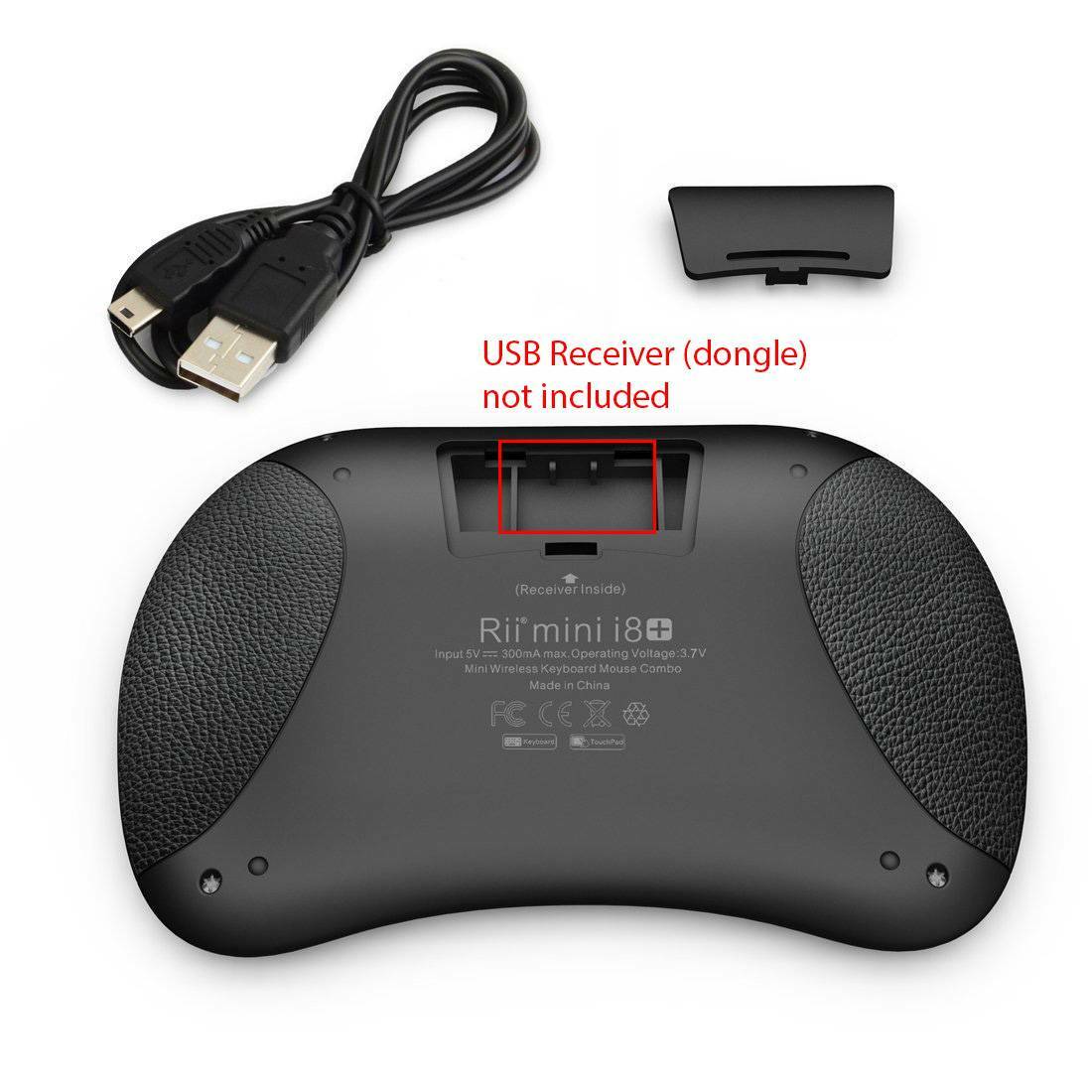 Rii i8+ BLUETOOTH Mini Wireless Backlight Touchpad Keyboard with Mouse Combo