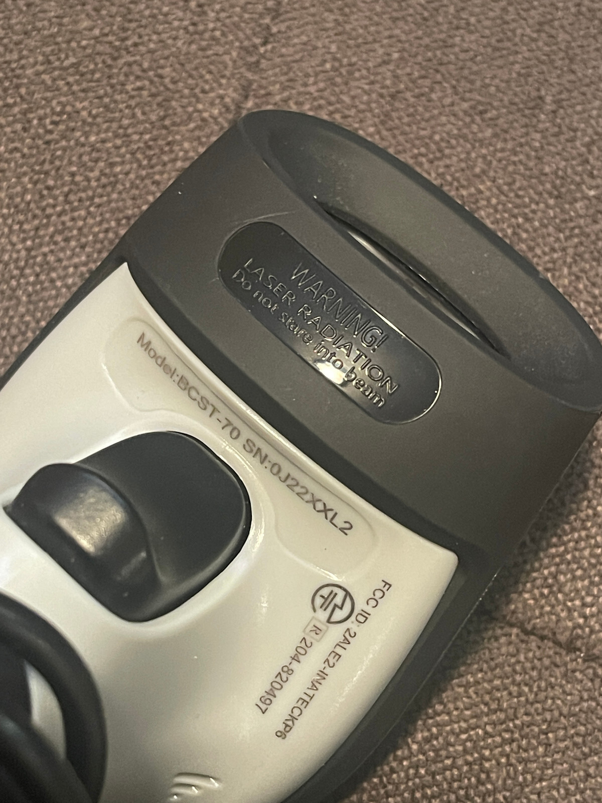 Inateck BCST-70 35m Range Bluetooth 3.0 Barcode Scanner with cord