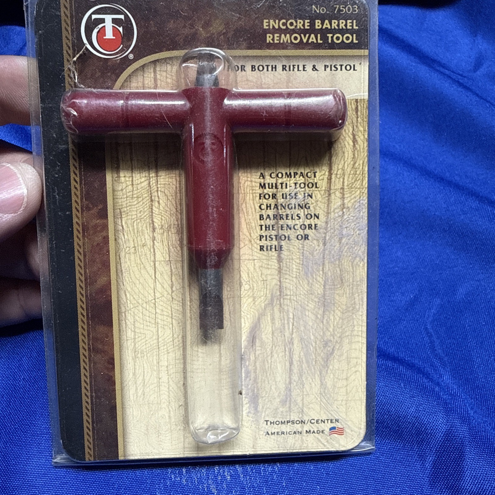 Thompson Center T/C Encore Barrel Removal Tool for Rifle & Pistol 7503