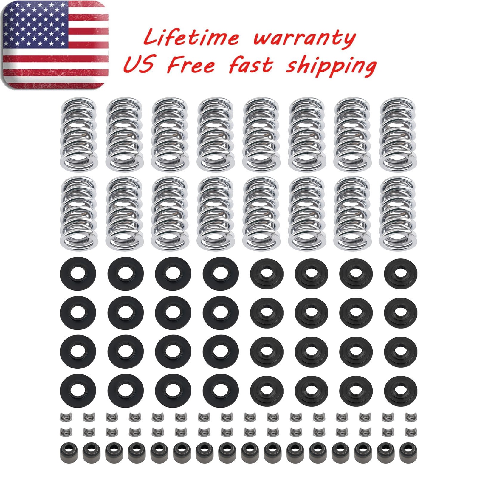660 Lift Dual Valve Spring for LS1/LS2/LS6/LQ4/LQ9 4.8L/6.0L/6.2L SK001 SK001S