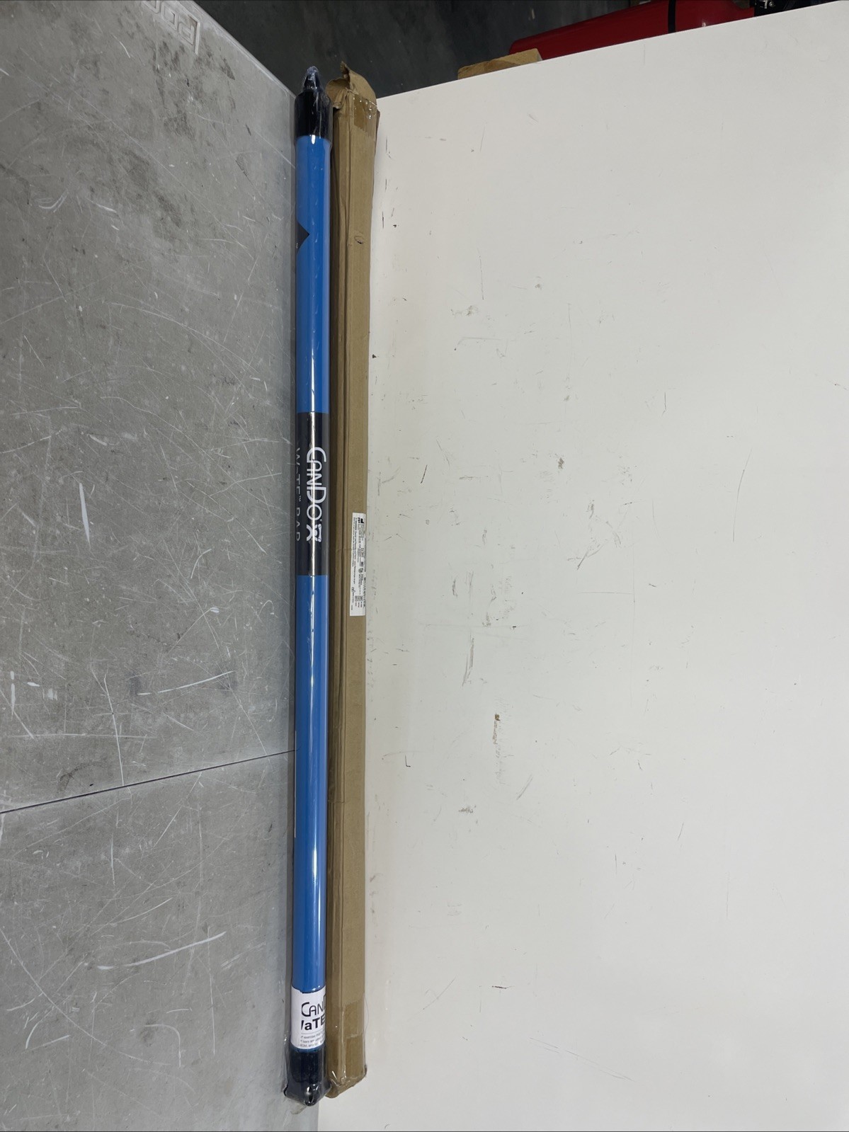 CanDo Slim WaTE Bar, Blue, 5 lbs.