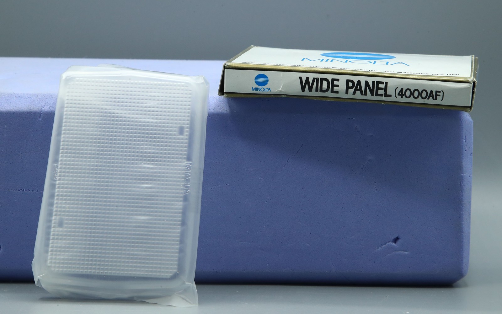 NEW MINOLTA WIDE PANEL 4000AF Flash Adapter for Maxxum 8820-500