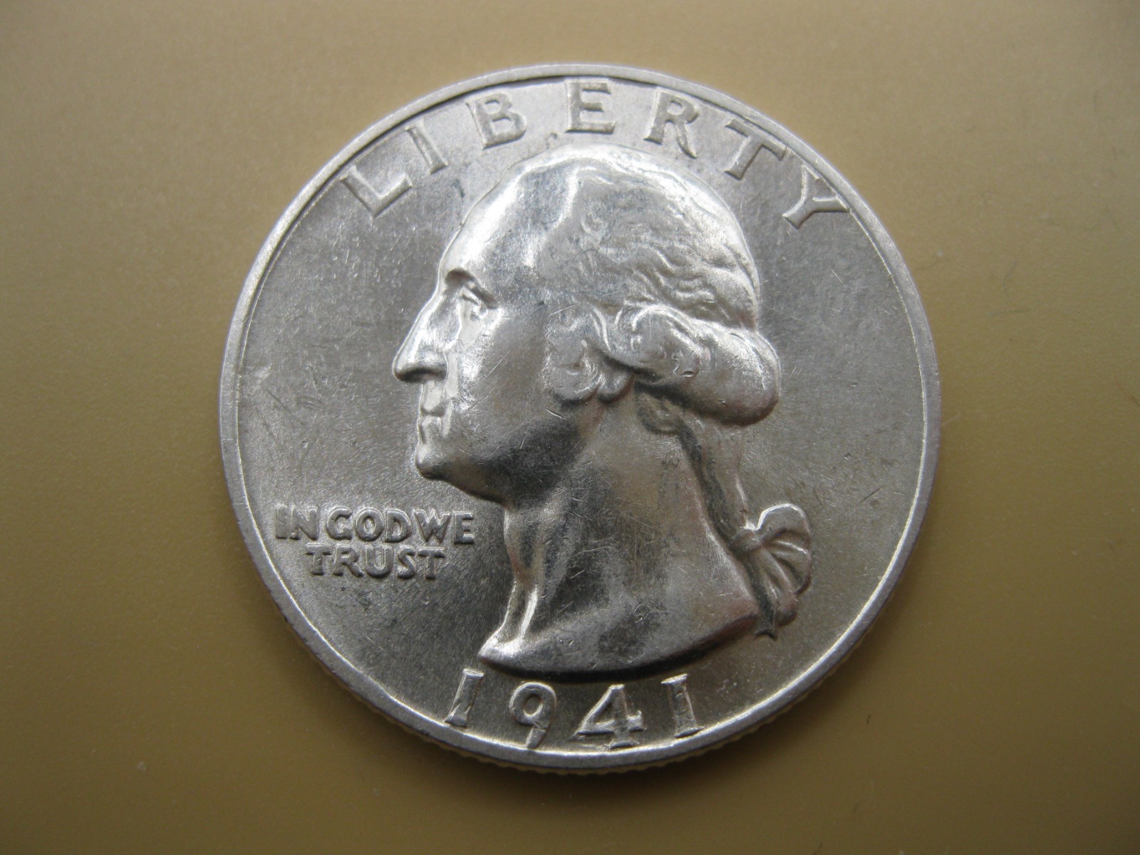 1941 Washington Silver Quarter Dollar Ch/Gem BU