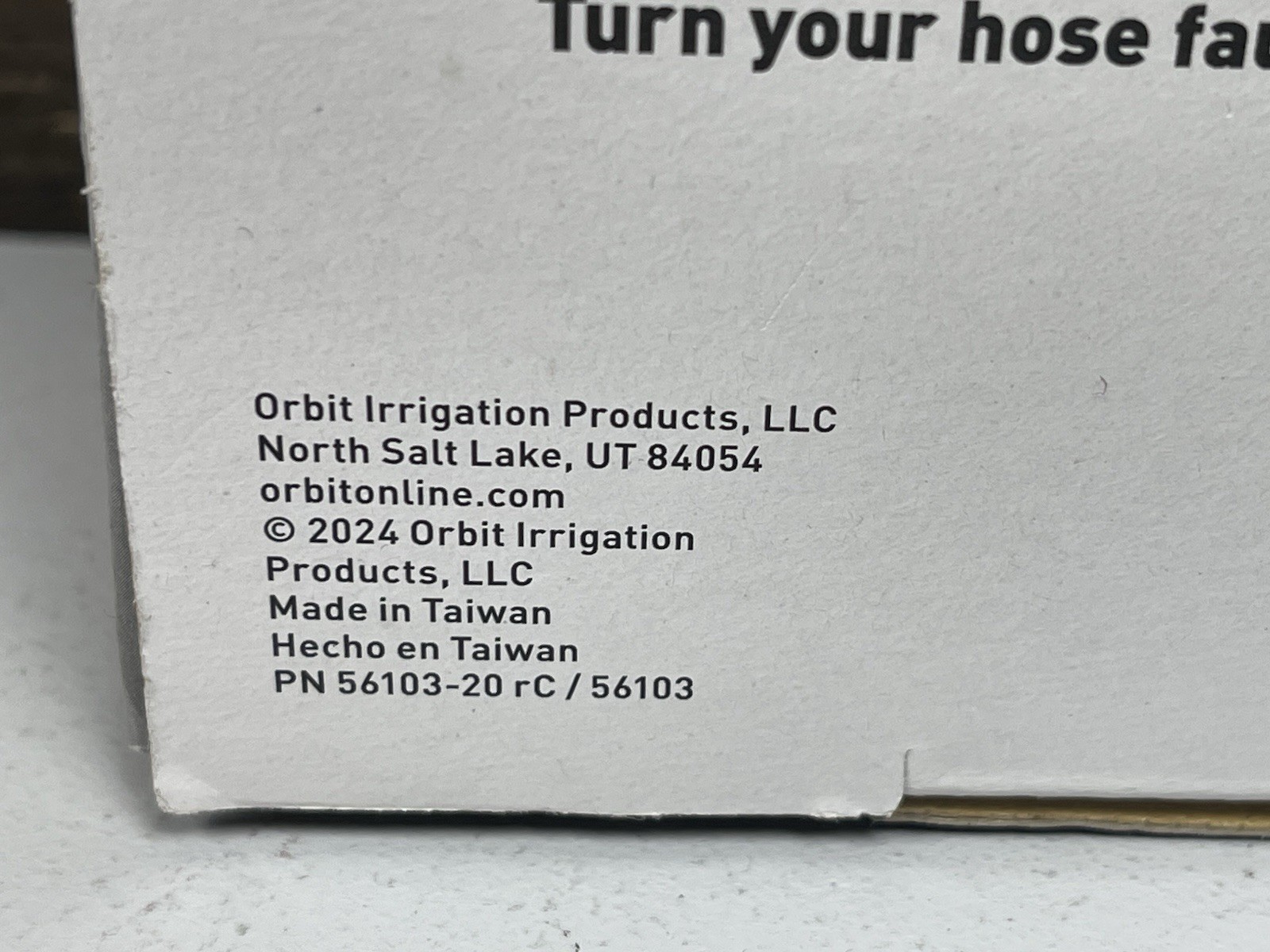 NEW Orbit Pro Contractor Grade 1-Port Programmable Watering Timer