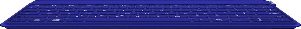 Logitech Keys To Go Keyboard Ultra Portable Blue for ipad iphone Apple Tv