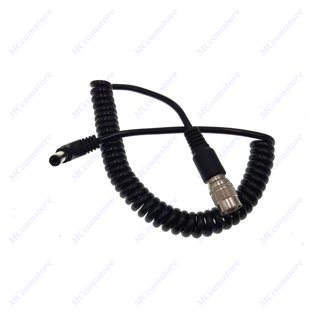 DC2.5 to Hirose 4-pin male， for Sound Devices 633/644/688 ZOOM F8/F4 Power Cable