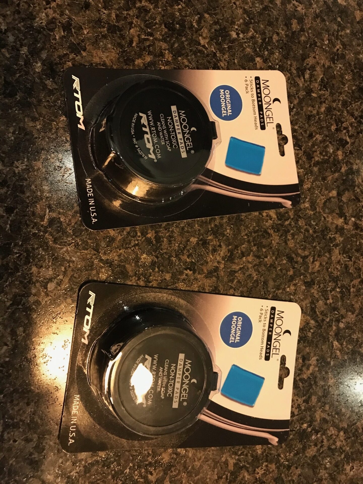 RTOM Moongel Blue 12-Pack Dampeners Tone Control