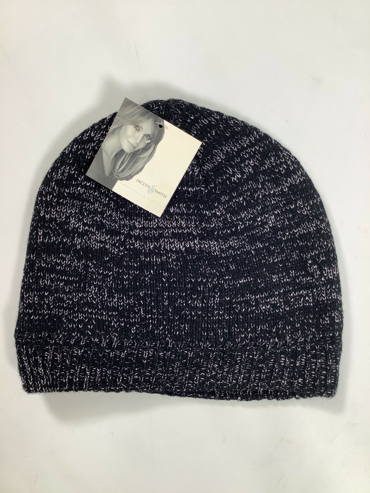 Womens Jaclyn Smith Black/ Silver Cold Weather Coordinates Hat NEW! NWT
