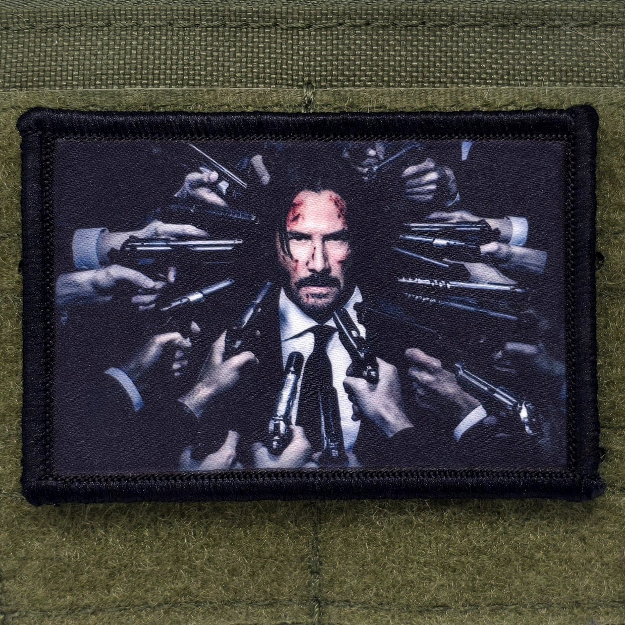 John Patch Wick Moral USA Made Hook & Loop 3x2
