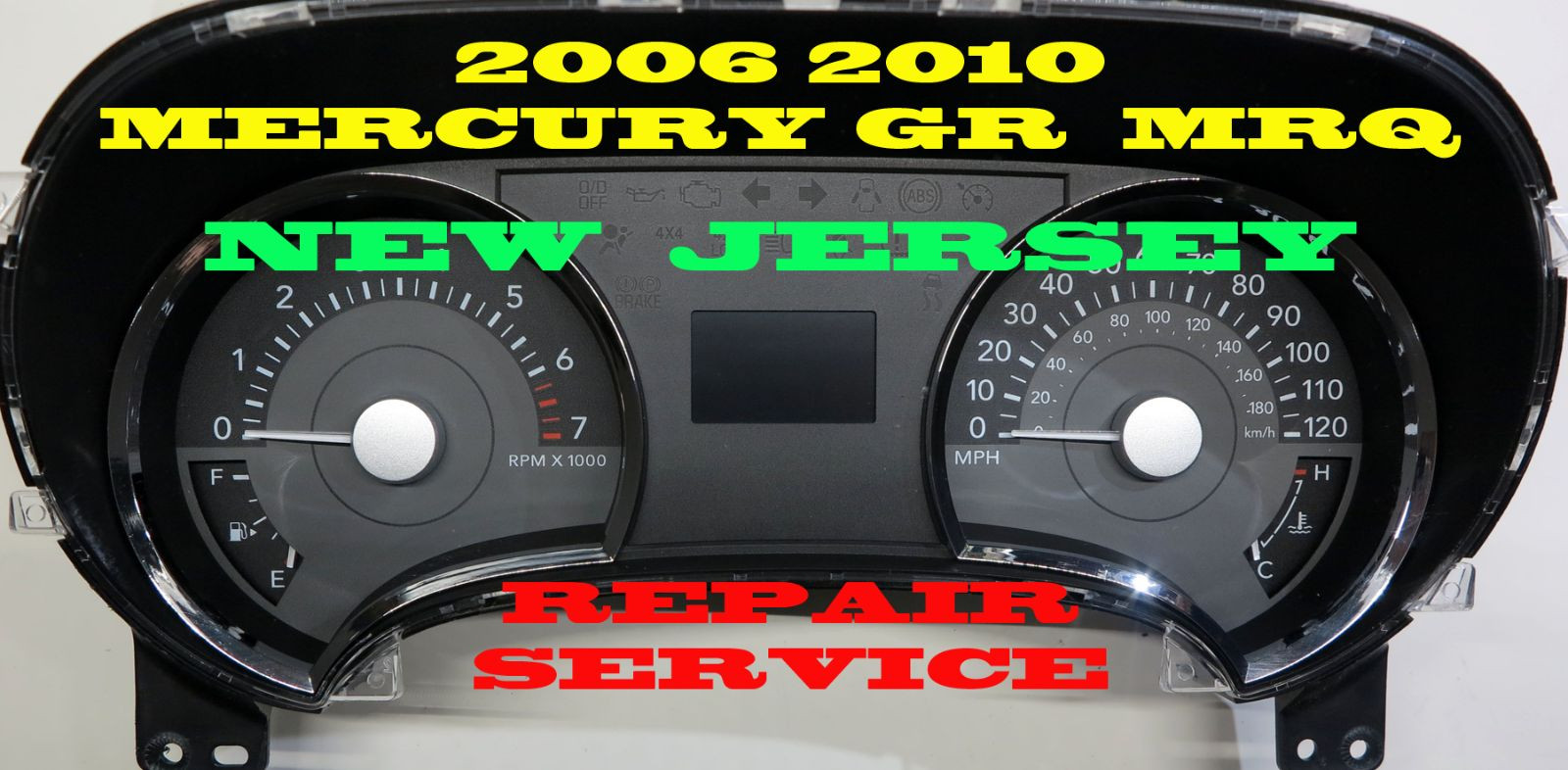 91 92 93 94 MERCURY GRAND MARQUIS SPEEDOMETER DASH CLUSTER GAUGE REPAIR SERVICE