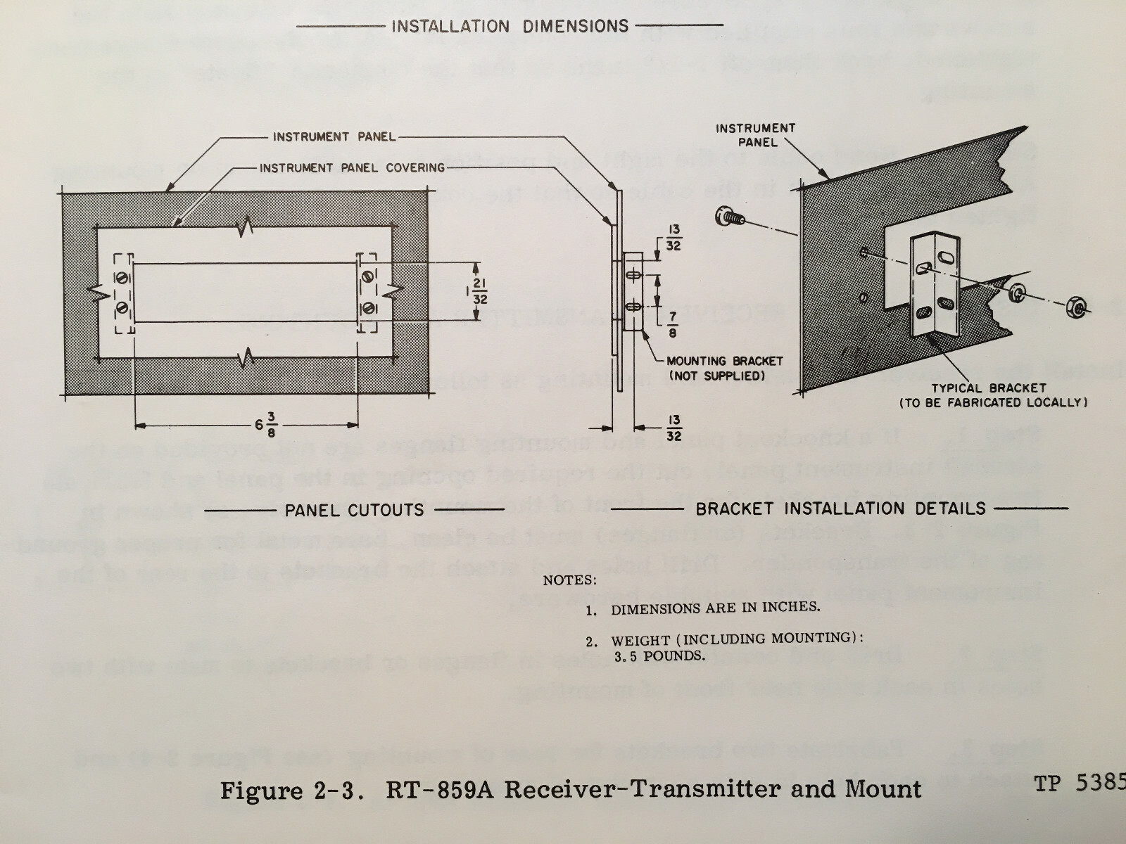 Cessna ARC RT-859A Transponder Install Manual