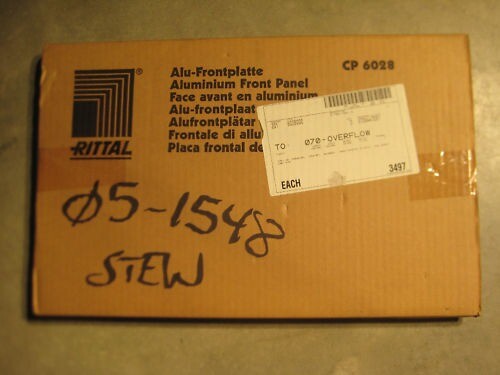 Rittal Panel Aluminum 6028000 CP602 New In Box