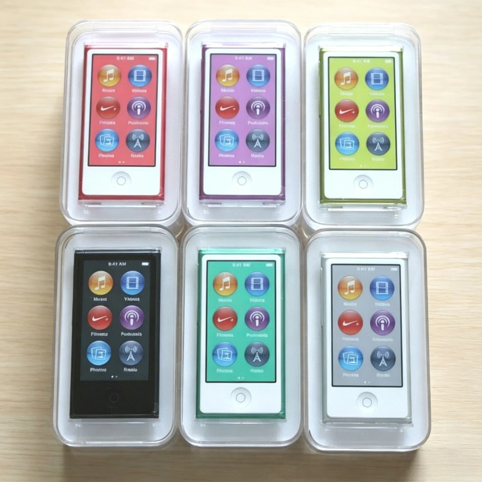 New Sealed Apple iPod Nano 7th 16GB All Colors For Gift FREE SHIPPING