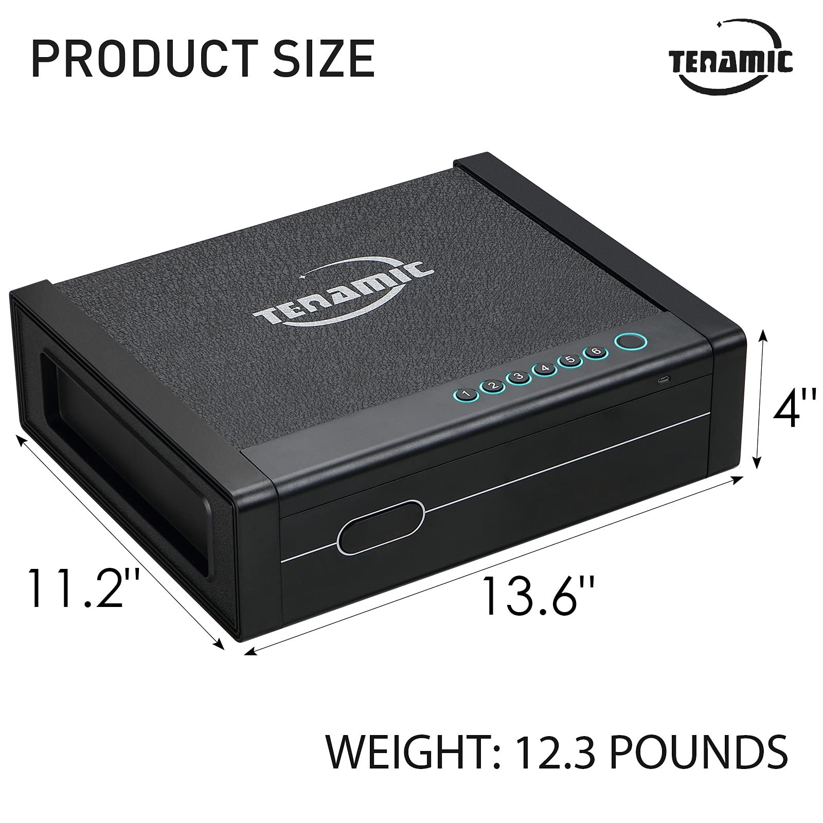Tenamic Fingerprint Gun Safe GF101
