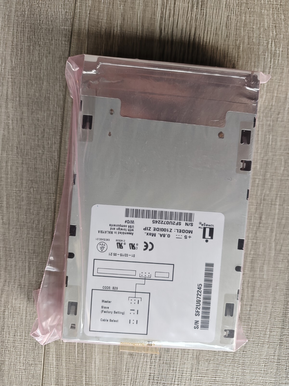 Iomega zip 100 ide Z100IDE ZIP