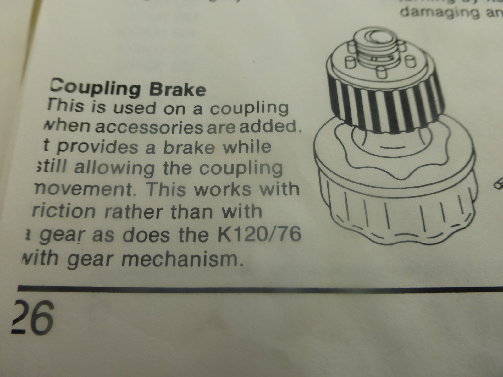 ZEISS OPMI SURGICAL MICROSCOPE COUPLING BRAKE