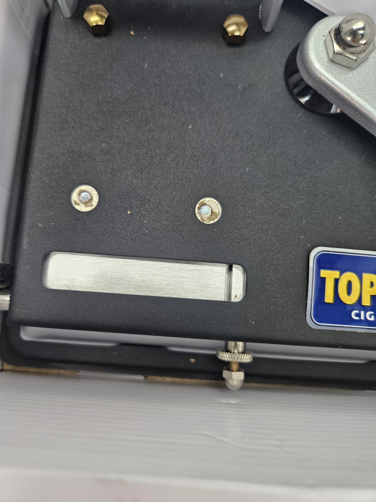 TOP-O-MATIC CIGARETTE MACHINE Clean Used Cigarette Rolling Machine W/Box