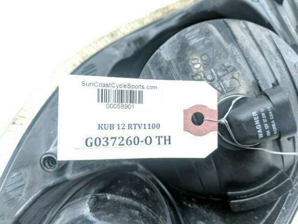 12 Kubota RTV 1100 Right Headlight Head Light Lamp