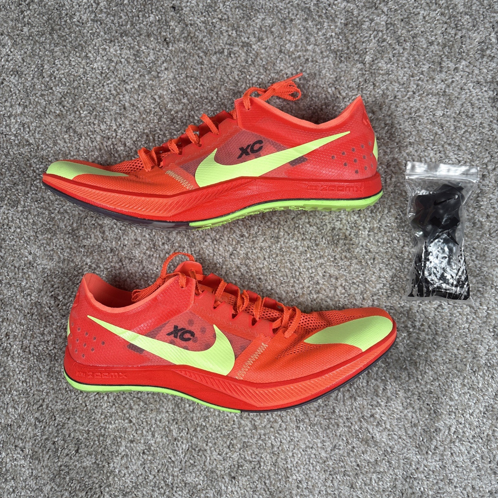 Nike Zoom X Dragonfly XC Crimson Cross Country Spikes DX7992-800 Men’s Size 12