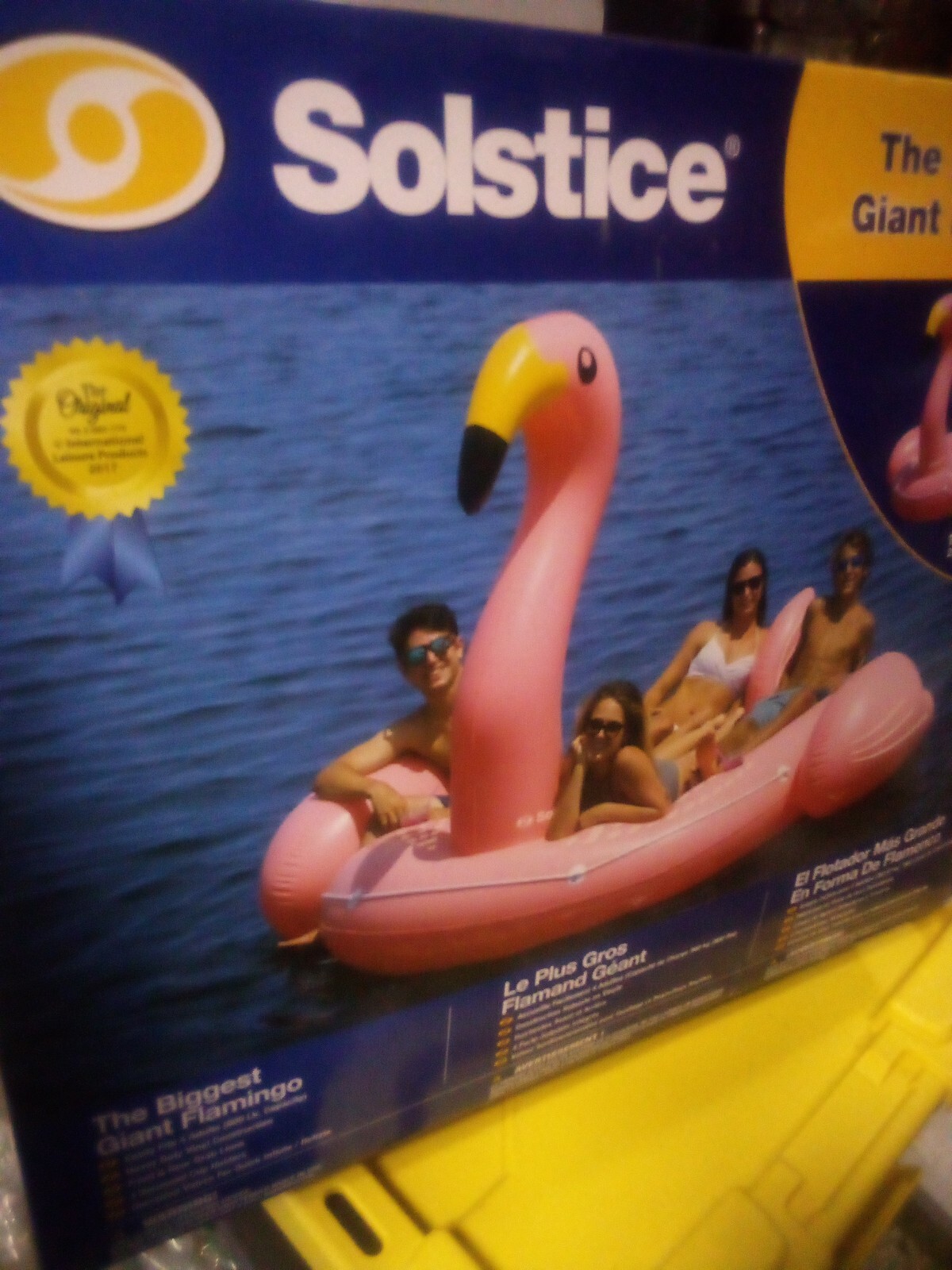 Solstice Water Sports Giant Flamingo Towable for boats 2-4 Riders NEW
