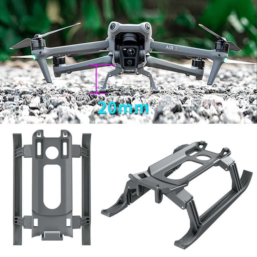 Extended Landing Gear for DJI Air 3 RC Drone Accessories Leg Support Foldable