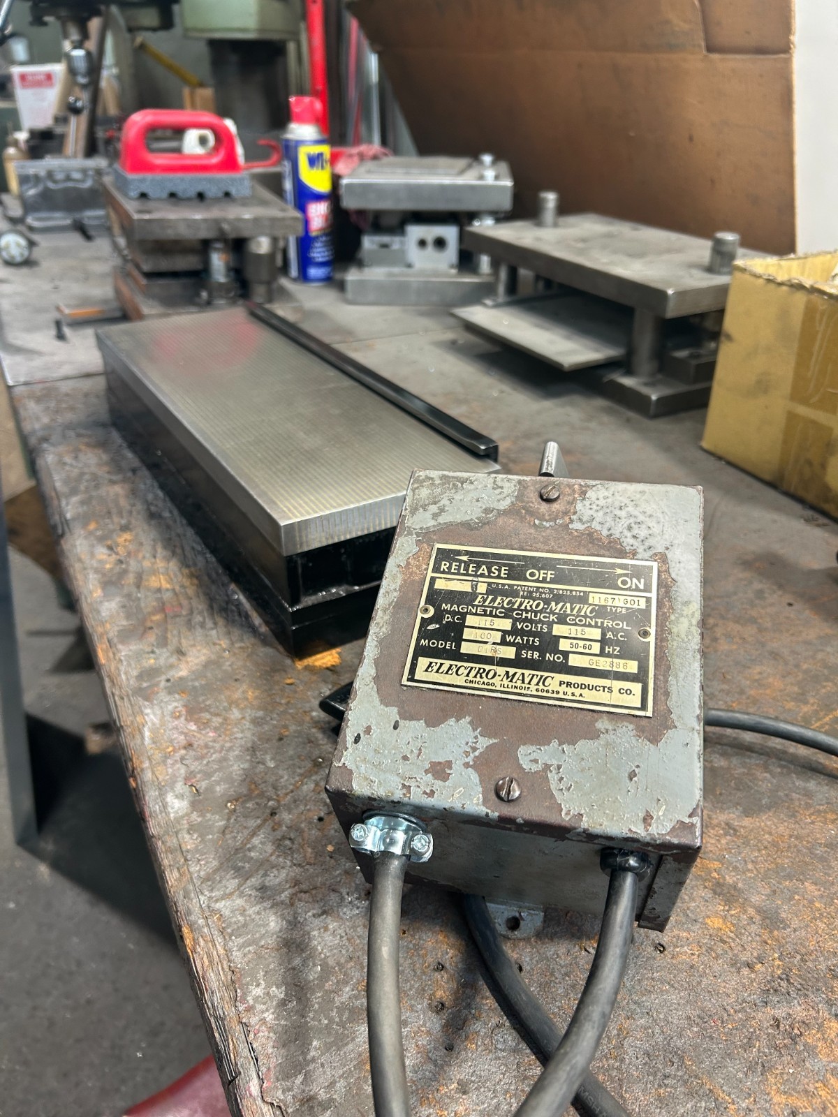 Walker Permanent Magnetic Chuck 6" X 18" 110V