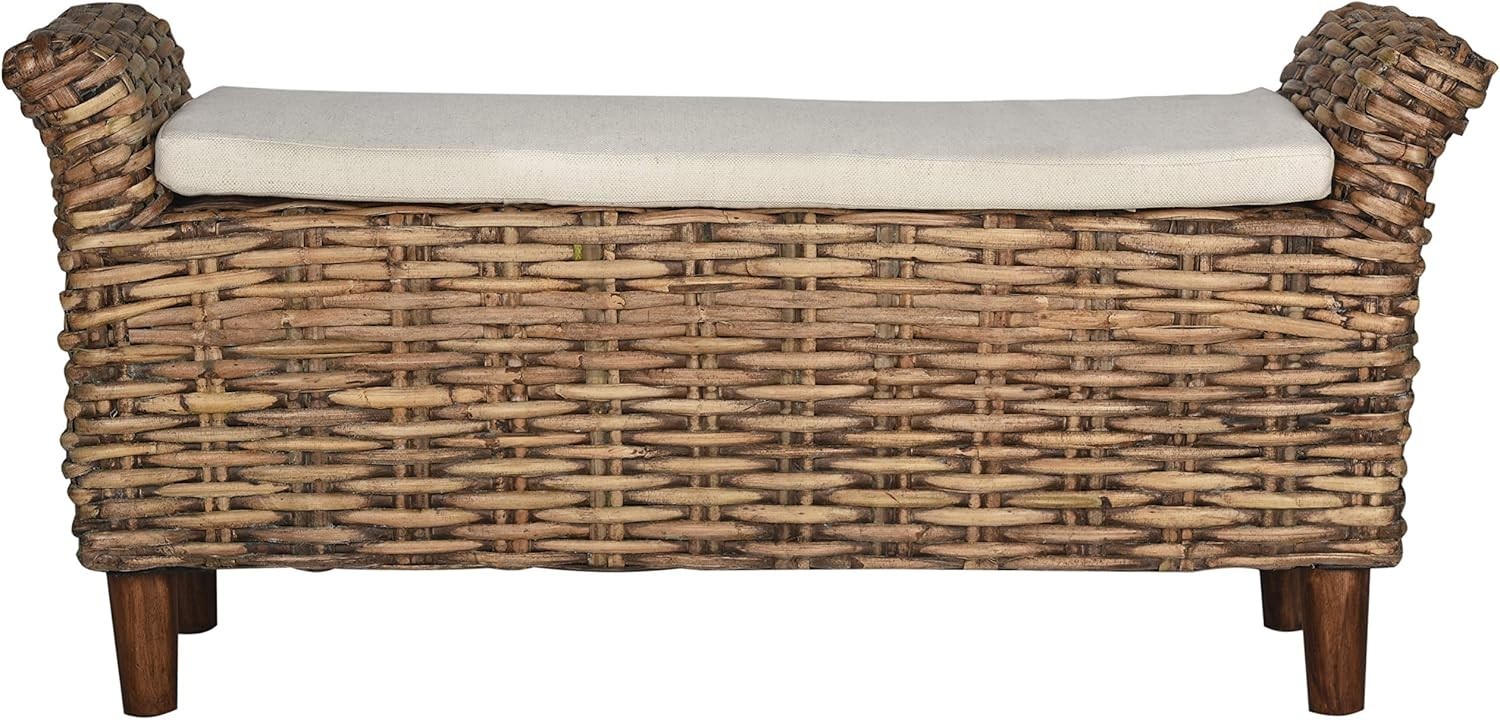 Home Collection Palermo Brown & Eggshell Bench