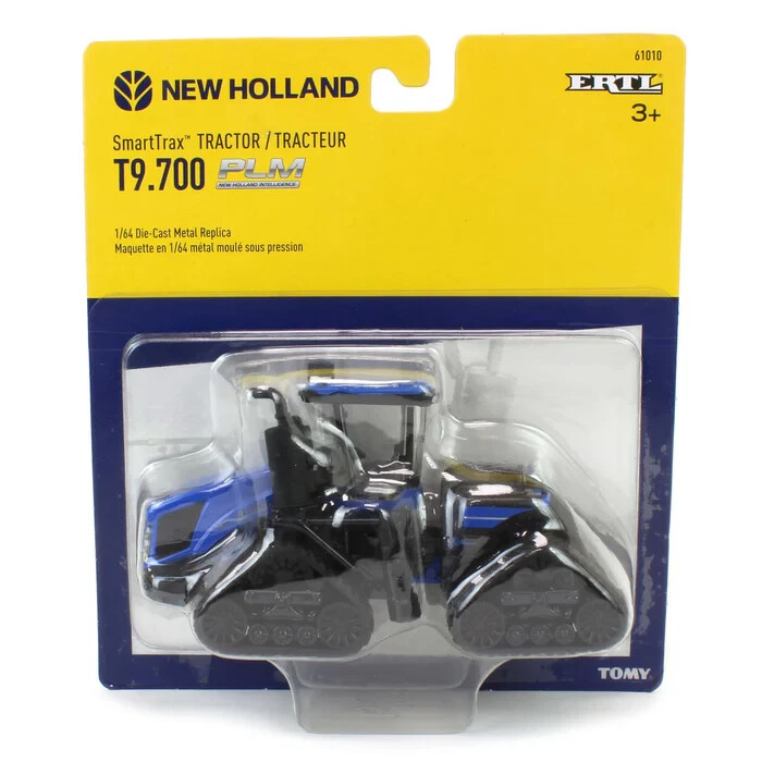 ERTL- 1/64 Die Cast Replica New Holland T9.700 SmartTrax Tractor