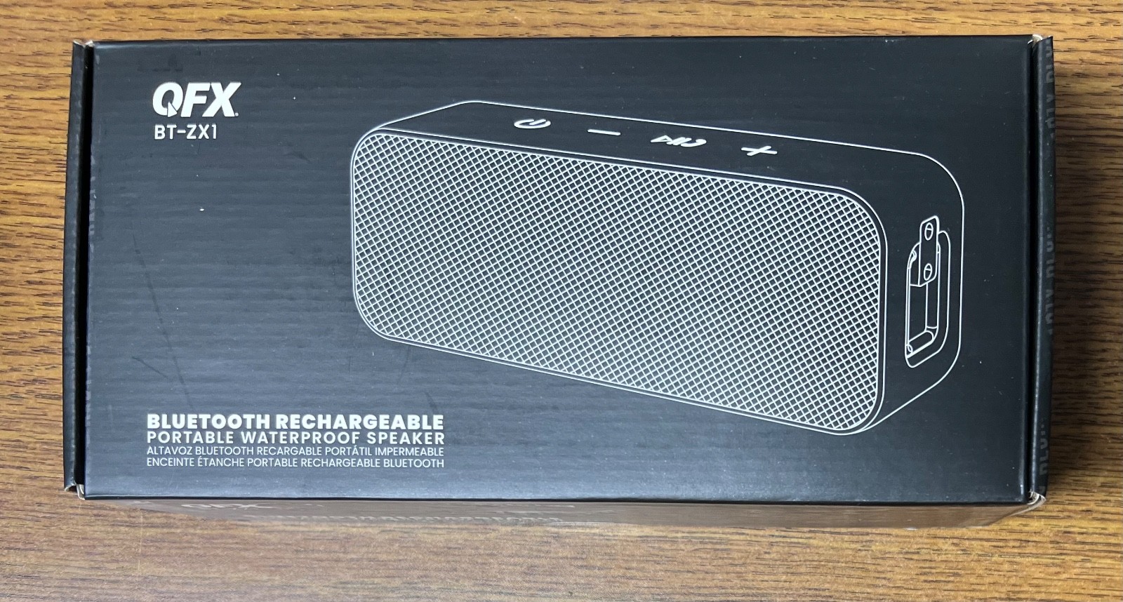 QFX BT-ZX1 10+ Watt TWS Bluetooth IPX7 Waterproof Speaker