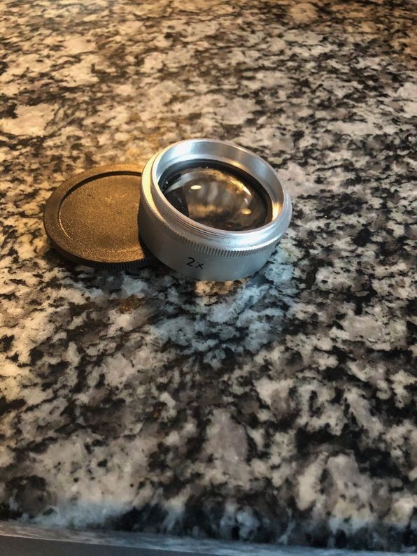 Olympus or Nikon microscope 2XLens great  condition $13