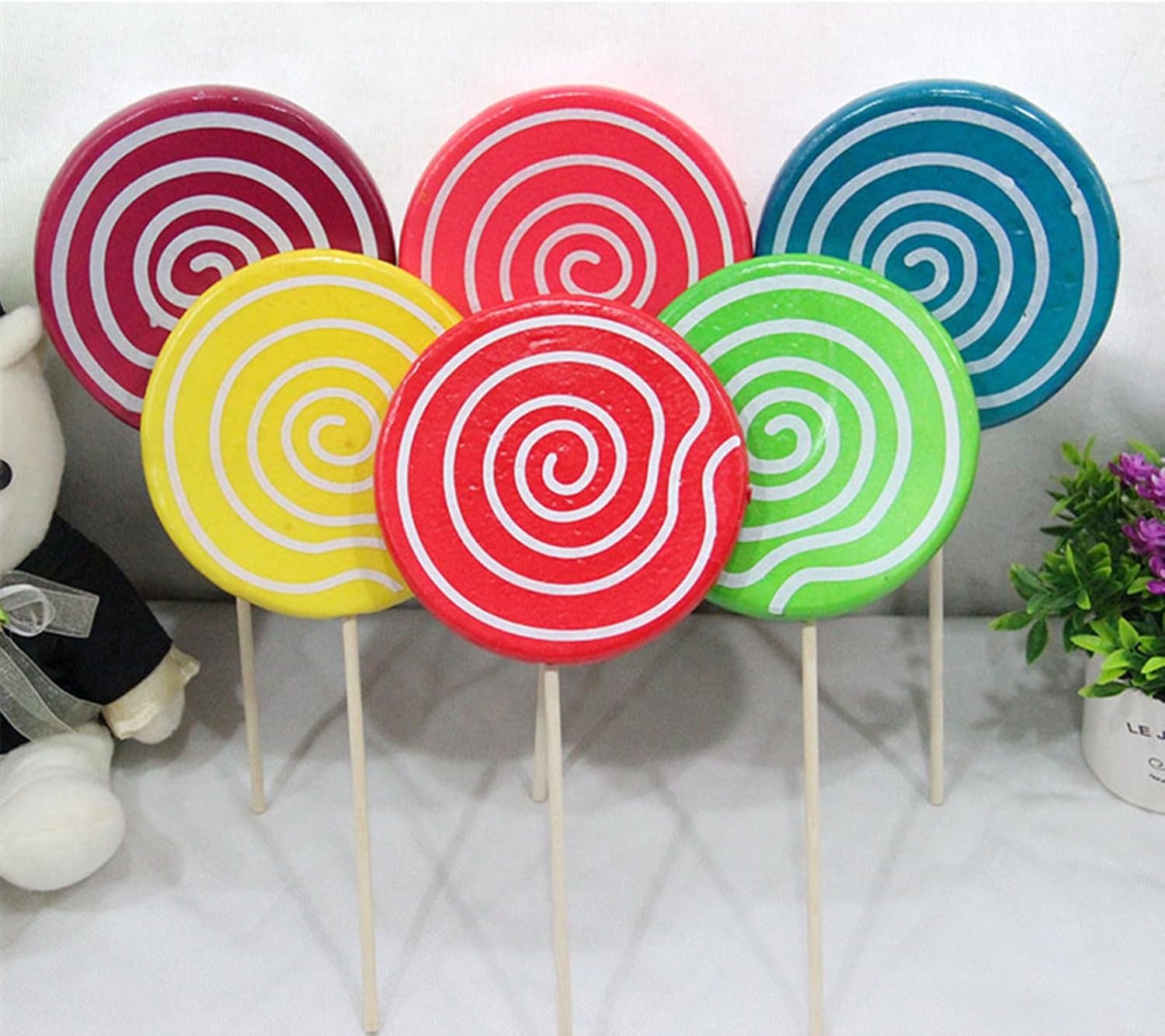 6 Pack 4" Foam Circles for Crafts Polystyrene Discs for DIY Projects & Decor