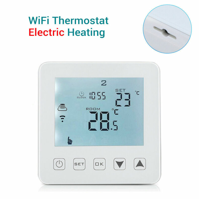 Smart Programmable Wi-Fi Wireless Digital Thermostat LCD Temperature Controller