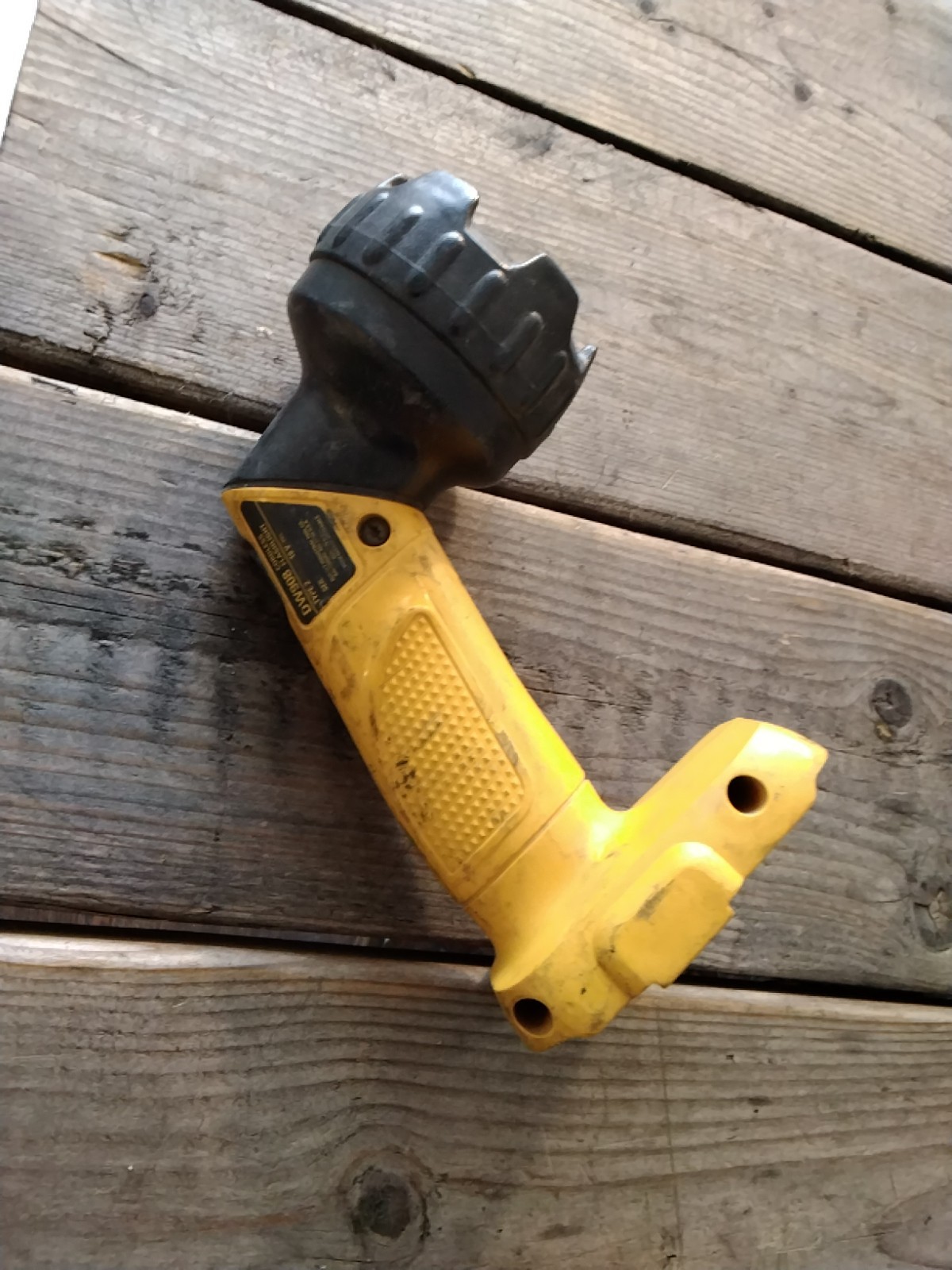DeWalt 18V Volt DW908 Pivot Head Flashlight Tested Works Good Light Tool Only