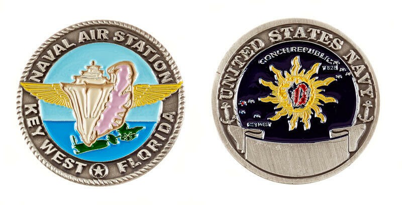 NAS Key West Challenge Coin
