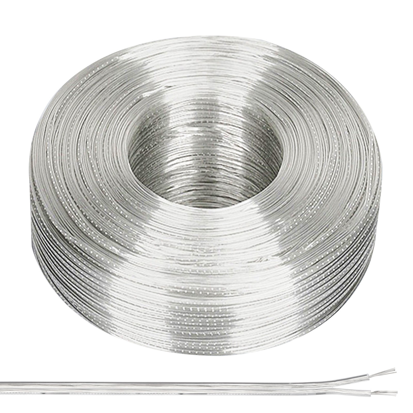 65.6Ft 24/2 Covered Wire, 300V Heat Resistant Electronical Flexible Cable
