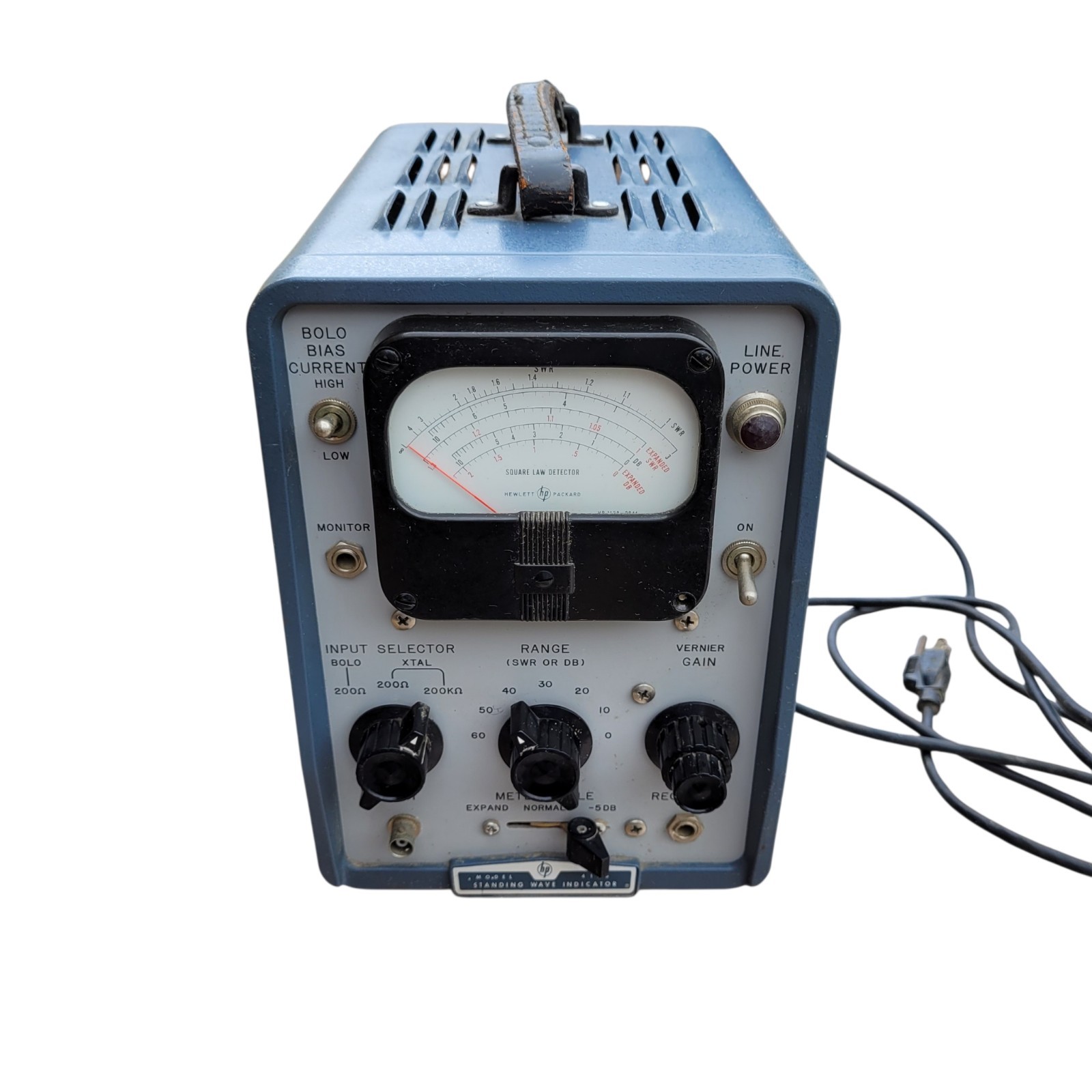 Vintage Hewlett Packard HP 415B Standing Wave Indicator