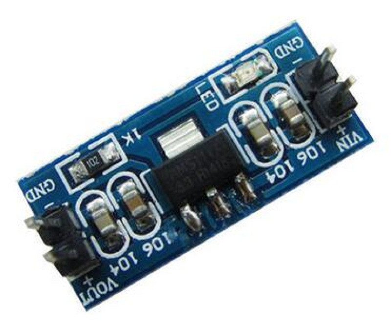 10 pcs AMS1117 5V (4.5-7V) Turn To 3.3V DC-DC Step down Buck Module Raspberry pi