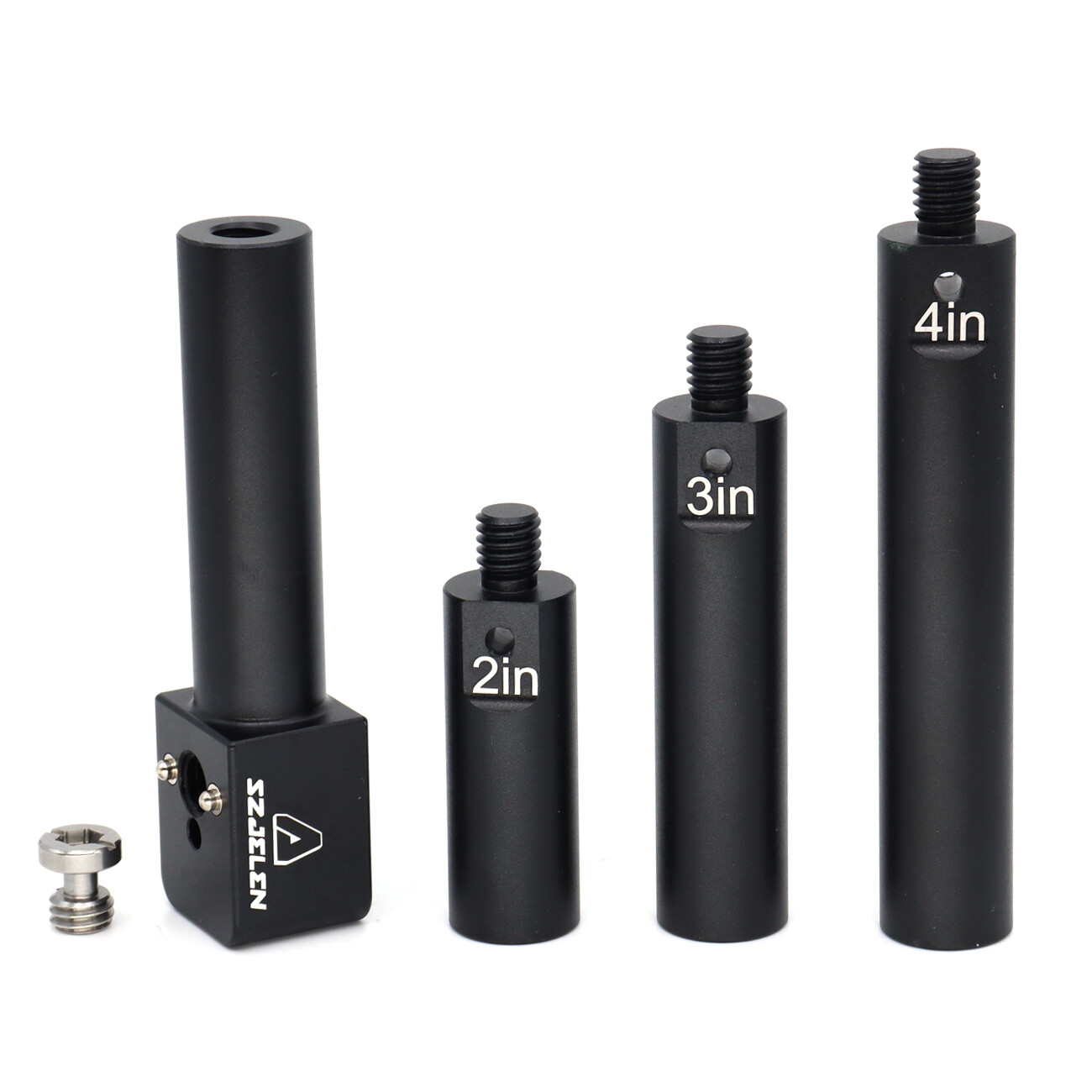 Multiple lengths 19mm Rod Mounting Bracket 3/8 Screw and Anti Twist for Camera