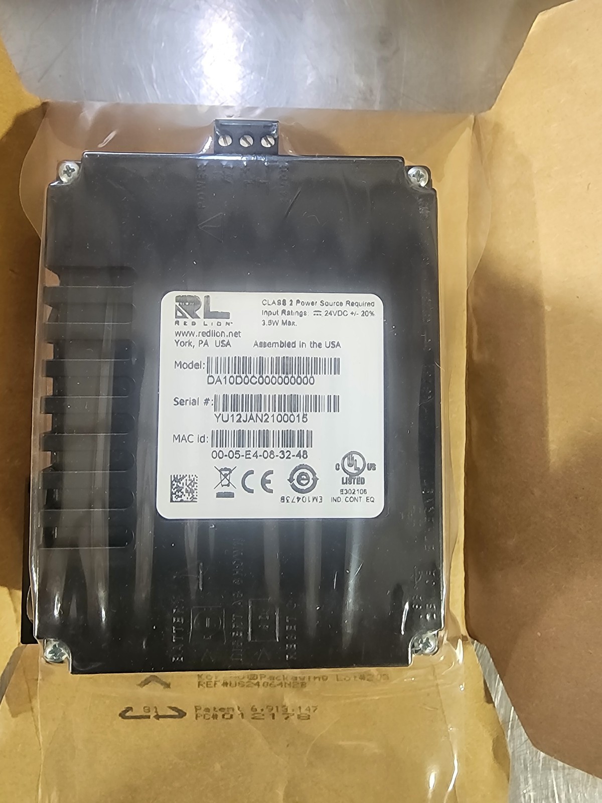 RED LION DA10D0C 5 PORT PROTOCOL CONVERTER