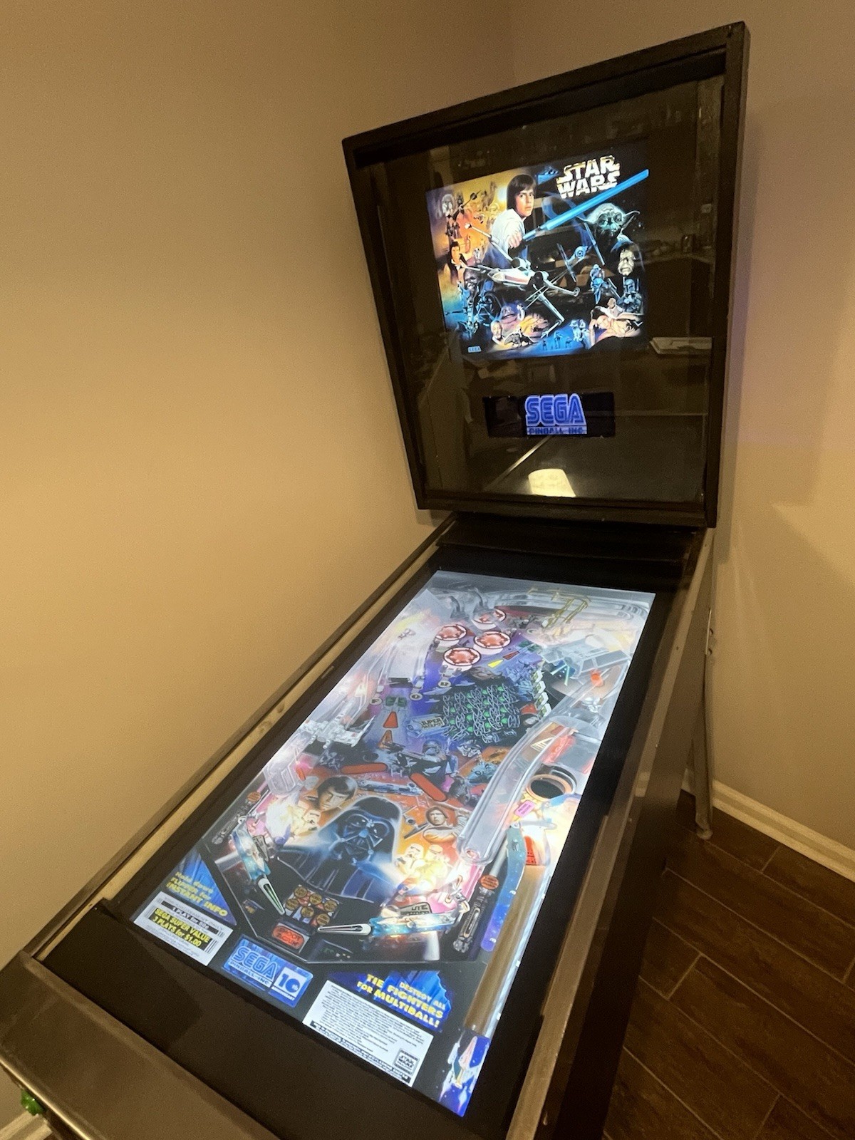 Custom Built Full Size Virtual Pinball Machine. 72 Tables Currently