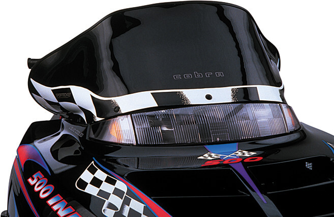 POWERMADD 1995-1999 Trail Polaris COBRA W/S LOW BLACK 12" POL EVOLVED 11320