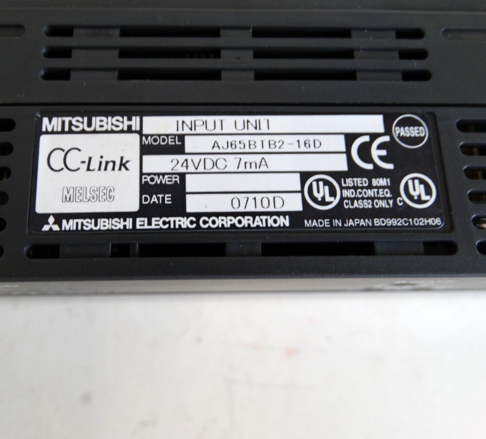 Mitsubishi Melsec CC-Link Input Unit AJ65BTB2-16D -Unused-