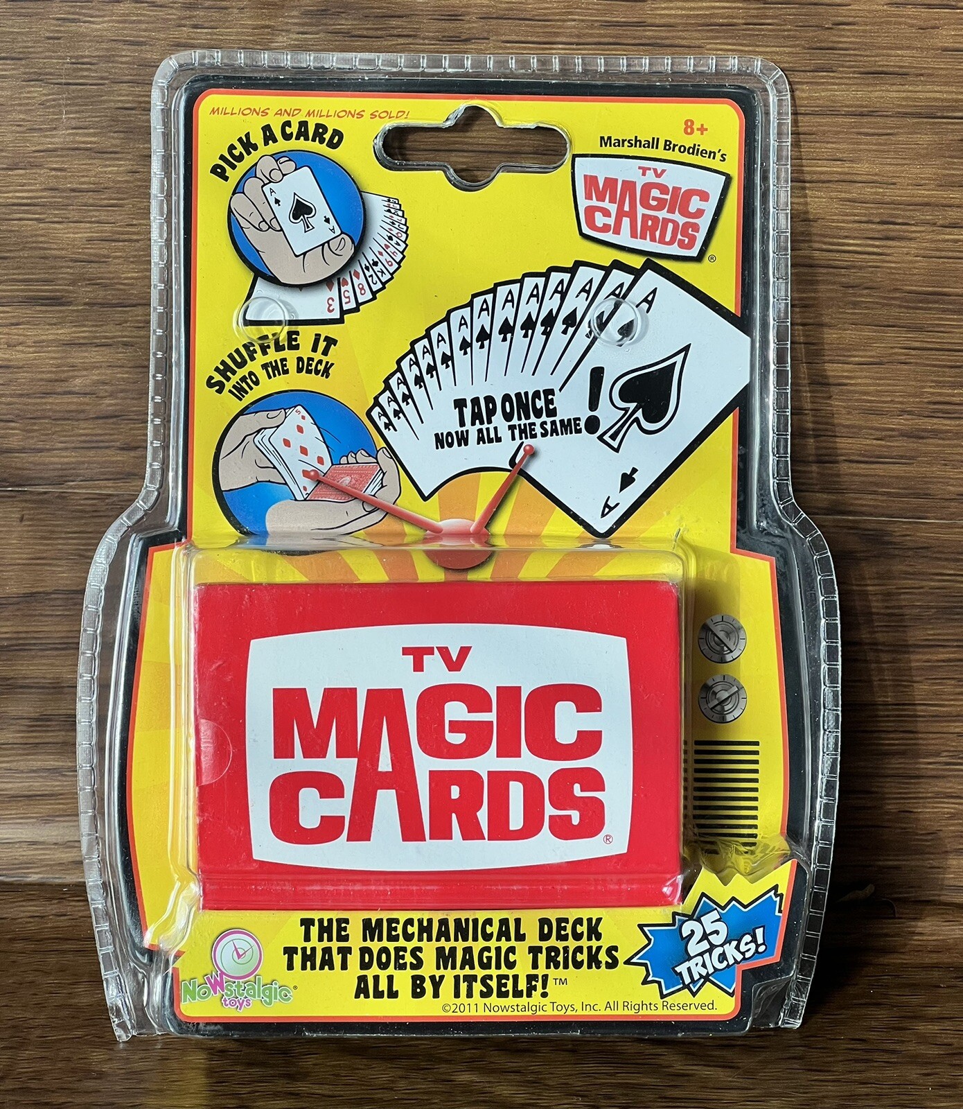 TV Magic Cards Nowstalgic Toys New Sealed 2011