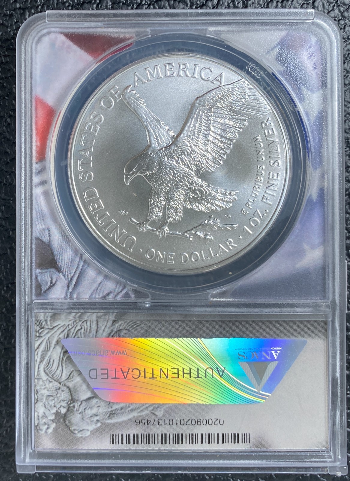 2023 American Eagle Dollar 1 Oz 999 Silver First Strike ANACS MS70 RANDOM SELECT