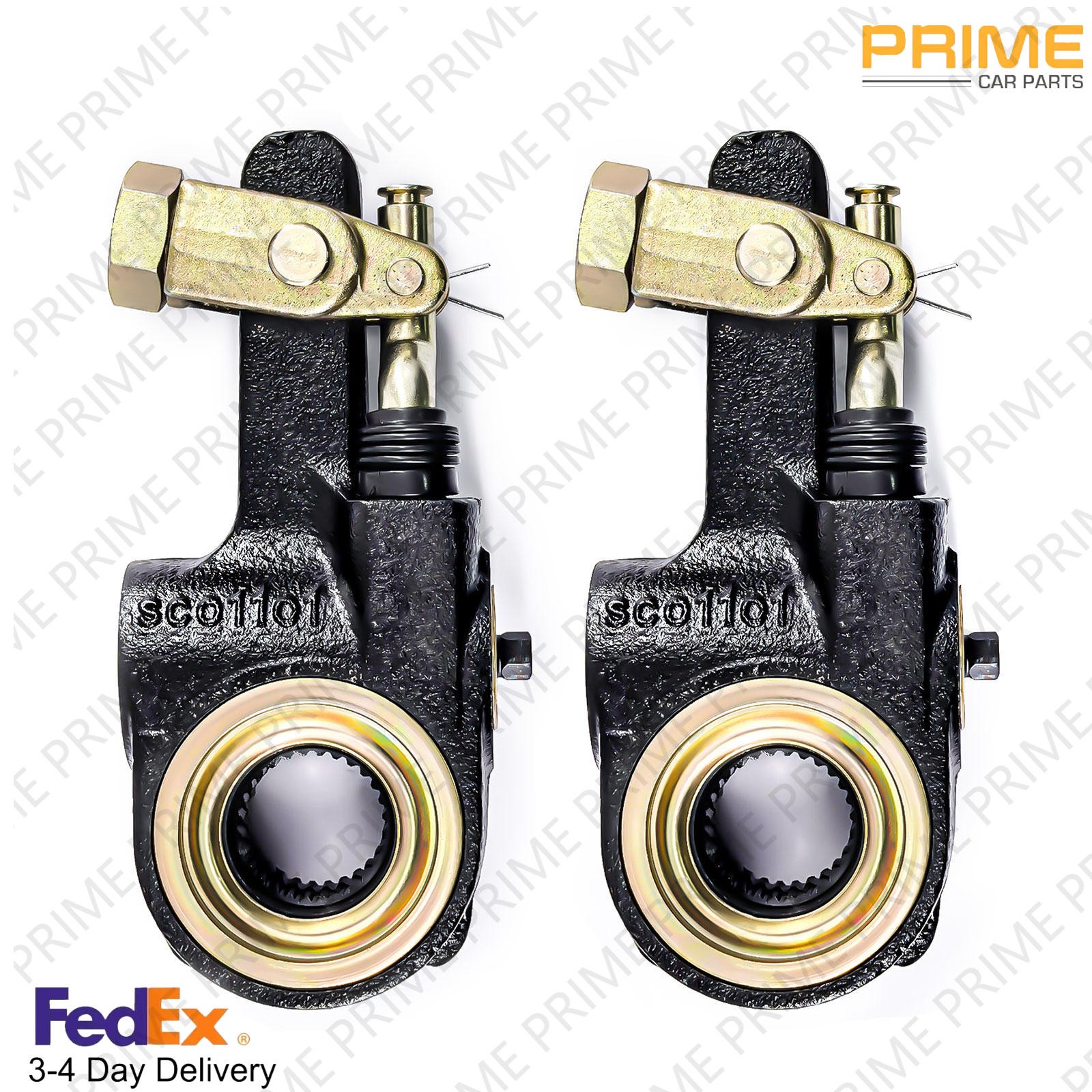 Automatic Slack Adjuster 28 Spline 5.5" For Meritor R801073 E11401 801073 2PCS