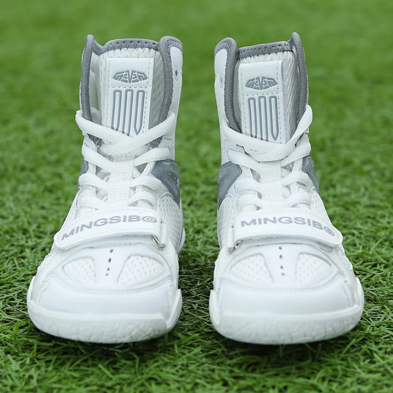 Men Wrestling Shoes Lightweight Waterproof Training Comfortable Boxing Sneakers